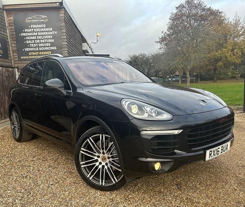 Black Used 2016 Porsche Cayenne SUV | £19,995 (Fair price) - Image 1/4