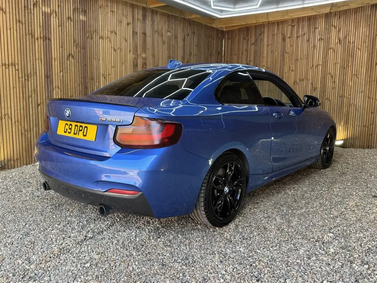 Used BMW M235 M Sport 326 HP (239 kW) 2016 Blue Coupe