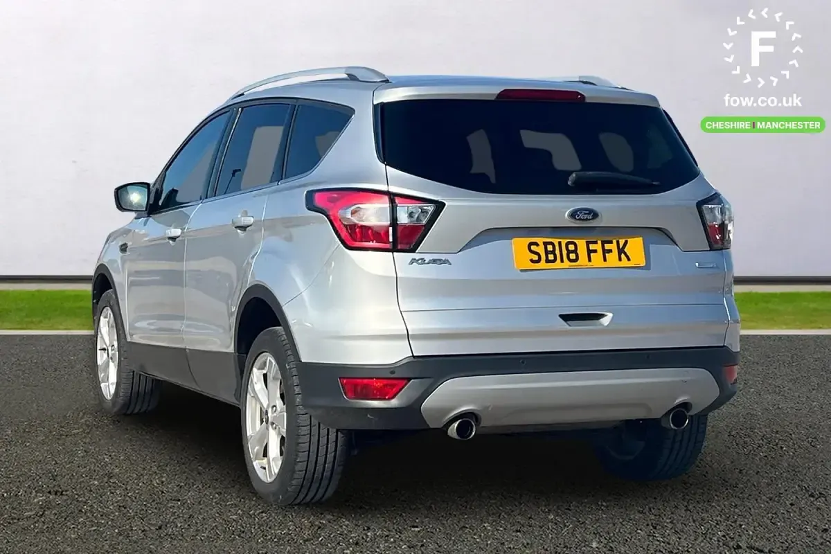 Used Ford Kuga Titanium X 182 HP (133 kW) 2018 Silver SUV