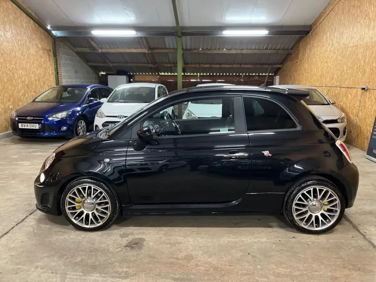 Used Abarth 500 140 HP (102 kW) 2014 Black Hatchback