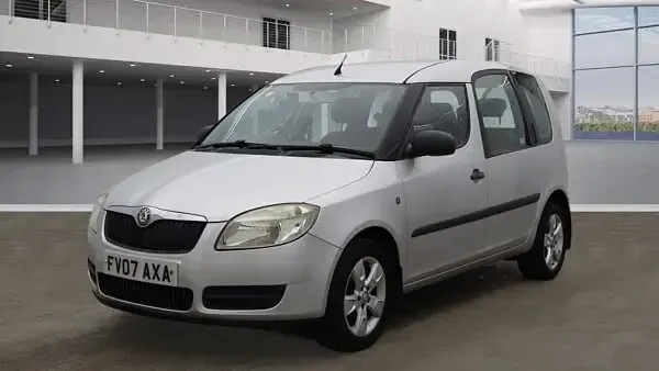 Used Skoda Roomster 64 HP (47 kW) 2007 Silver MPV
