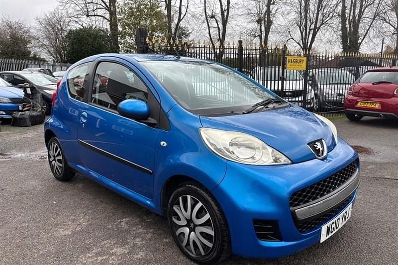 Blue Used 2010 Peugeot 107 Hatchback | £4,490 (A bit pricey) - Image 1/1