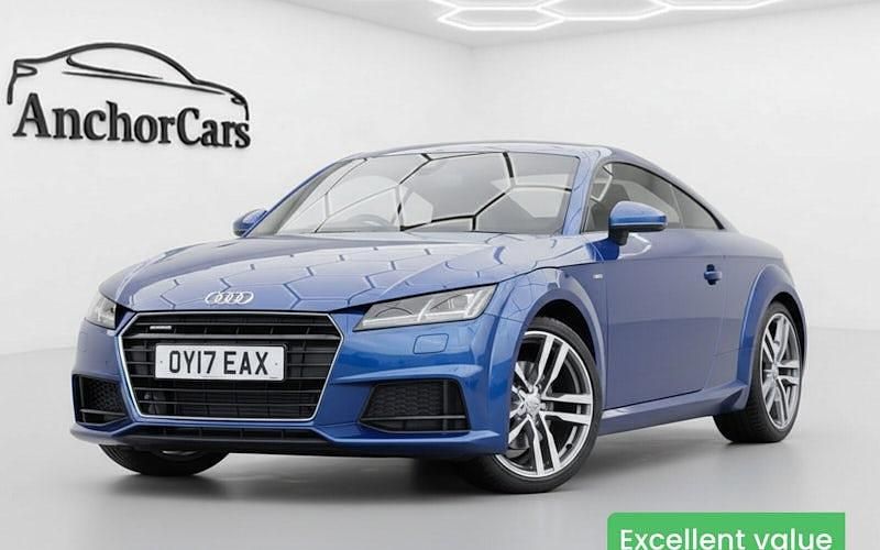 Used Audi TT S-Line 230 HP (169 kW) 2017 Blue Coupe