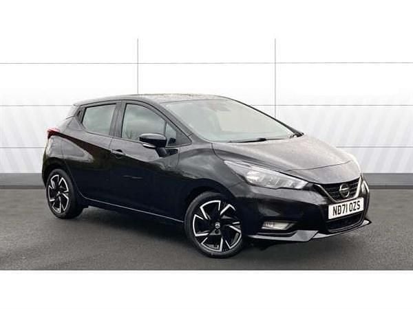 Black Used 2021 Nissan Micra Acenta Hatchback | £12,145 (Fair price) - Image 1/4