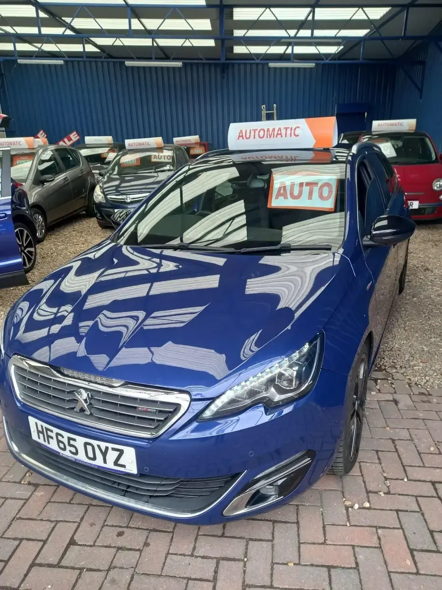 Second-hand Peugeot 308 SW GT-line 150 CP (110 kW) 2015 Albastru Break