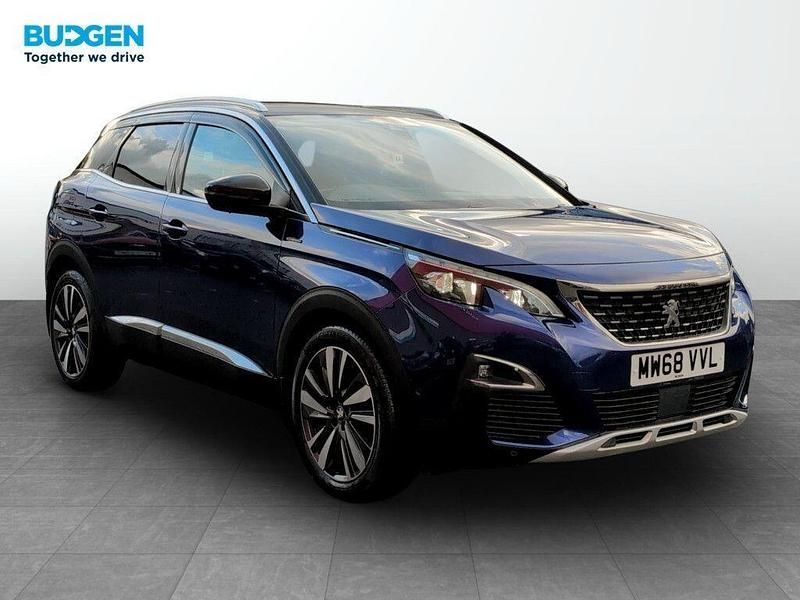 Blue Used 2019 Peugeot 3008 Premium Hatchback | £14,995 (Fair price) - Image 1/4