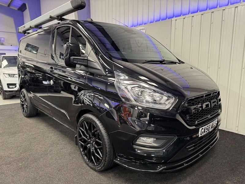 Used Ford Transit Custom Limited 130 HP (95 kW) 2021 Black Van