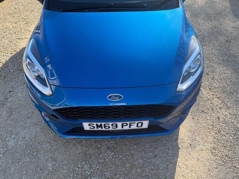 Used Ford Fiesta ST-Line 125 HP (91 kW) 2020 Blue Hatchback