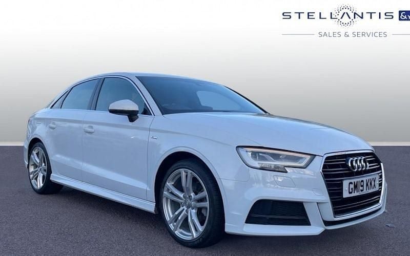 Blue Used 2019 Audi A3 S-Line Sedan | £12,749 (Super price) - Image 1/4