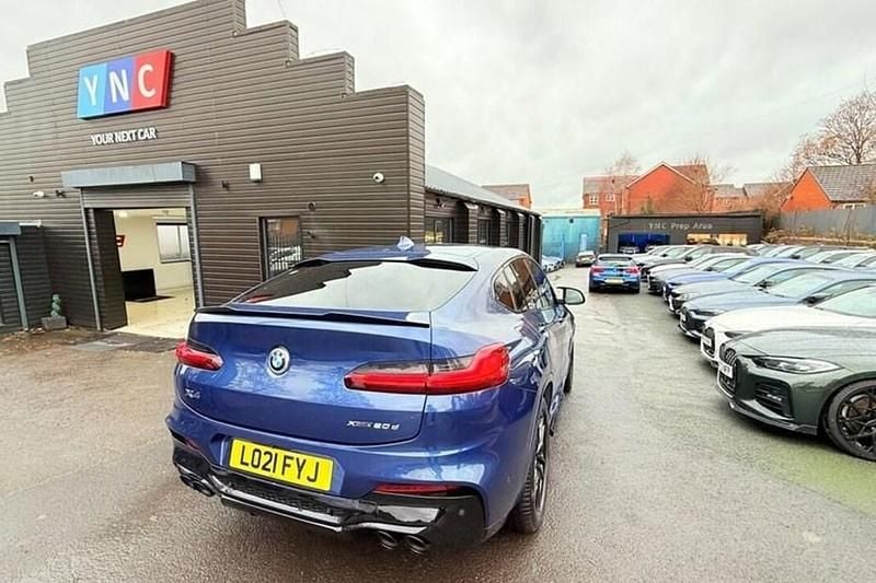 Blue Used 2021 BMW X4 M Sport SUV | £26,991 (Fair price) - Image 1/1