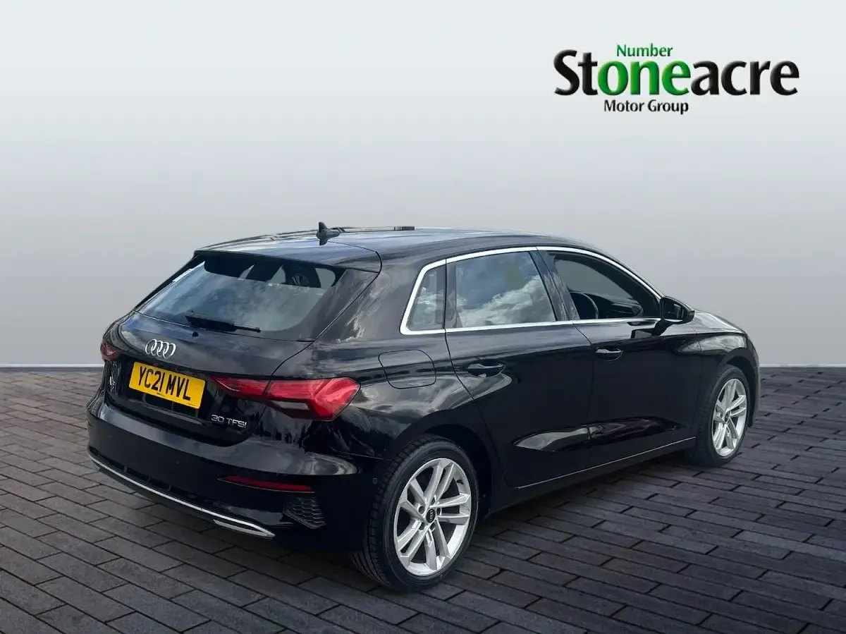 Used Audi A3 Sportback Sport 110 HP (80 kW) 2021 Black Hatchback