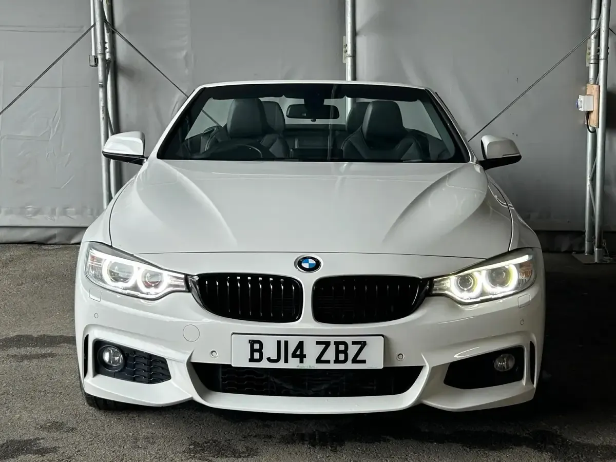 Used BMW 420 Cabriolet M Sport 2014 White Cabriolet