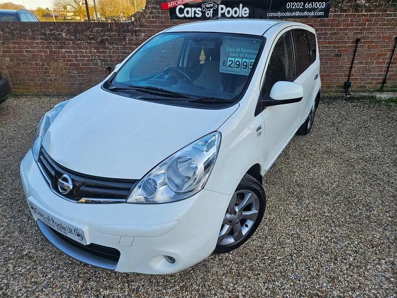 Used Nissan Note N-TEC 88 HP (64 kW) 2011 White Hatchback