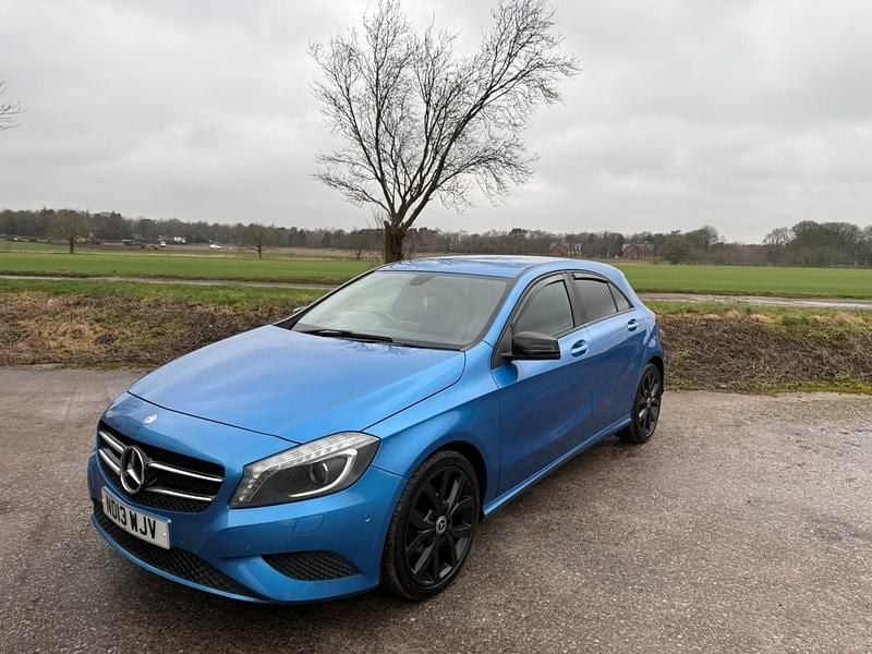 Used Mercedes A180 2013 Blue Hatchback