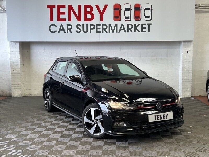 Black Used 2019 VW Polo GTI Hatchback | £13,296 (Good price) - Image 1/4