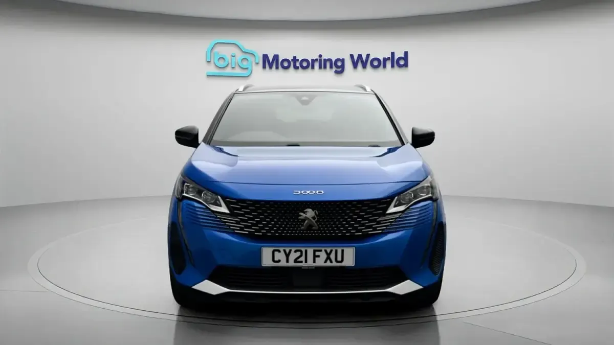 Used Peugeot 3008 GT 131 HP (96 kW) 2021 Blue SUV