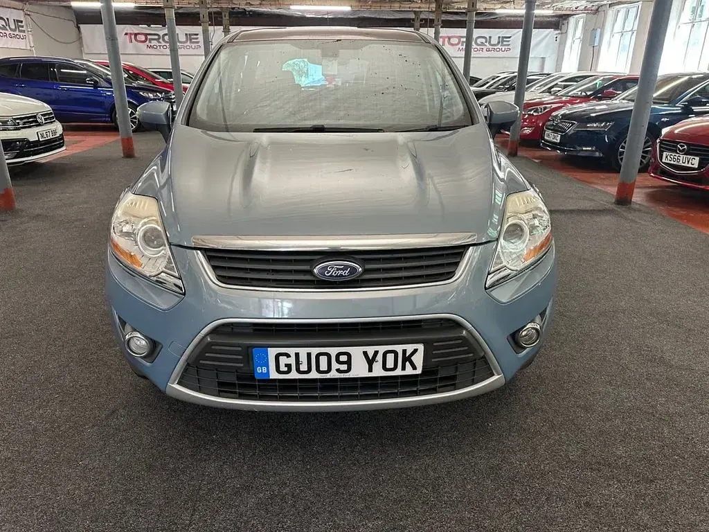 Used Ford Kuga Titanium 136 HP (100 kW) 2009 Blue SUV