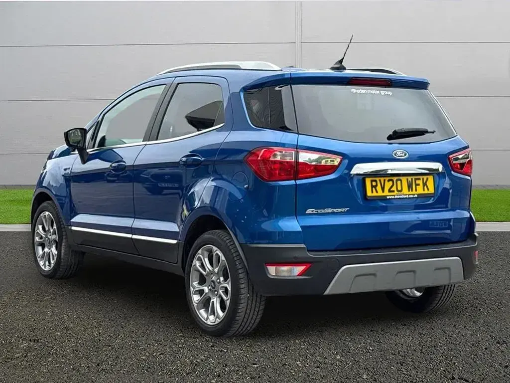 Used Ford Ecosport Titanium 125 HP (91 kW) 2020 Blue SUV