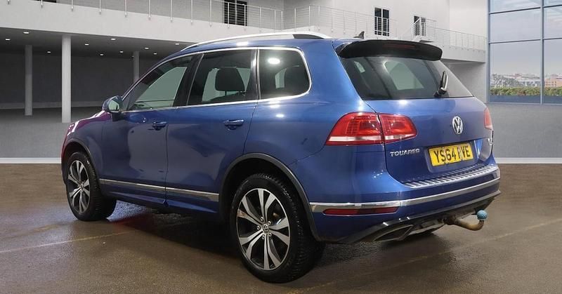 Used VW Touareg R-line 2015 Blue SUV