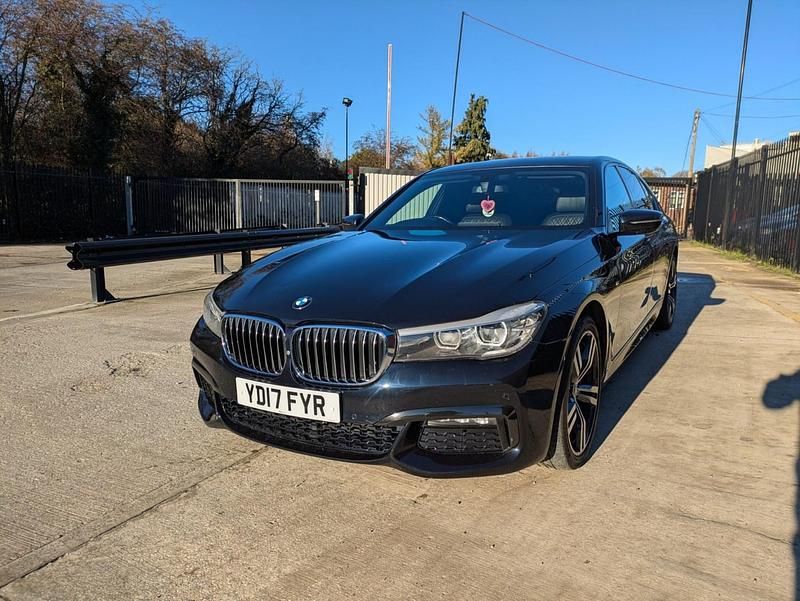 Black Used 2017 BMW 730 M Sport Sedan | £16,950 (Fair price) - Image 1/4