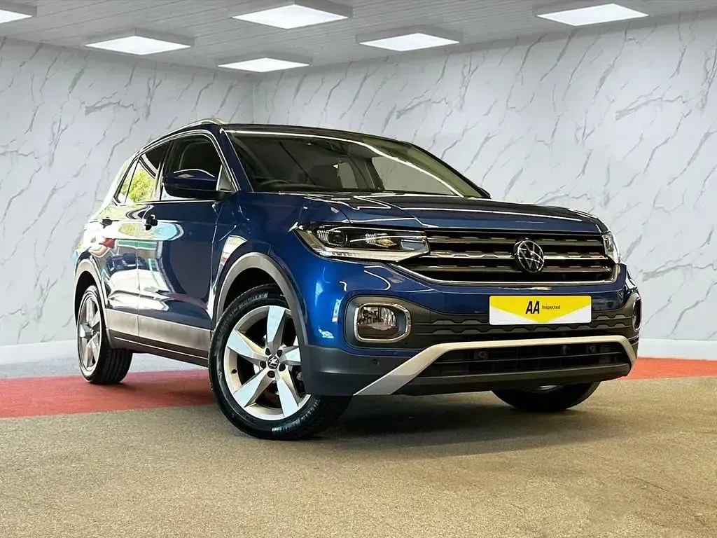 Used VW T-Cross SEL 110 HP (80 kW) 2023 Blue SUV