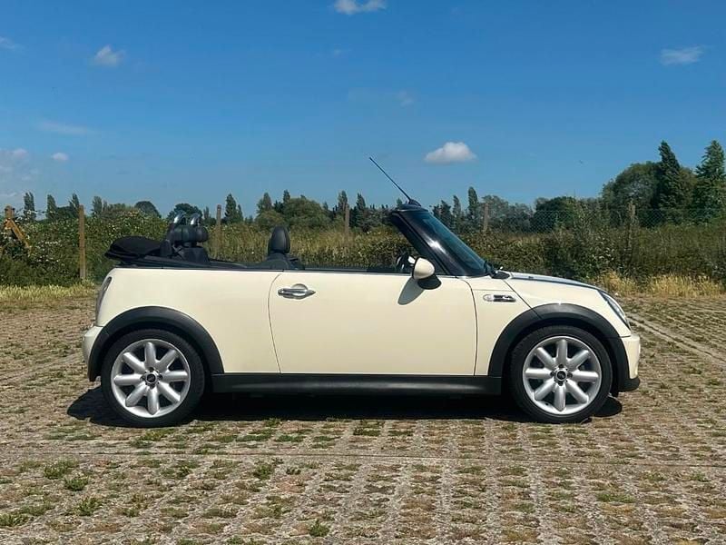 Used Mini Cooper S Cabriolet 2005 White Cabriolet