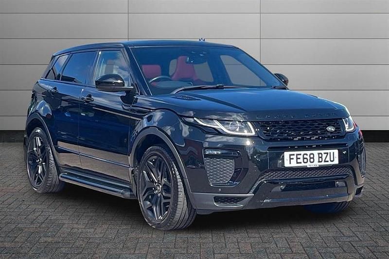 Used Land Rover Range Rover evoque HSE Dynamic 180 HP (132 kW) 2018 Santorini black SUV