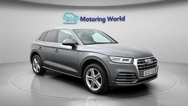 Used Audi Q5 S-Line 245 HP (180 kW) 2020 Grey SUV