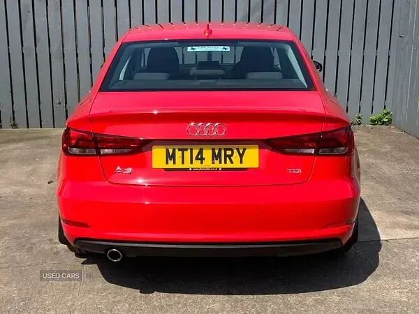 Used Audi A3 Sport 110 HP (80 kW) 2014 Red Sedan