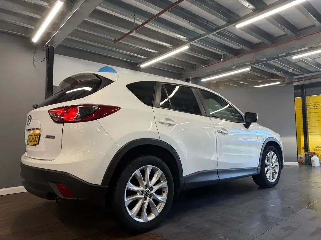 Second-hand Mazda CX-5 Inclusive 150 CP (110 kW) 2013 Alb SUV