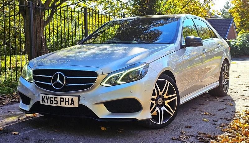 Used Mercedes E350 Premium 258 HP (189 kW) 2015 Silver Sedan