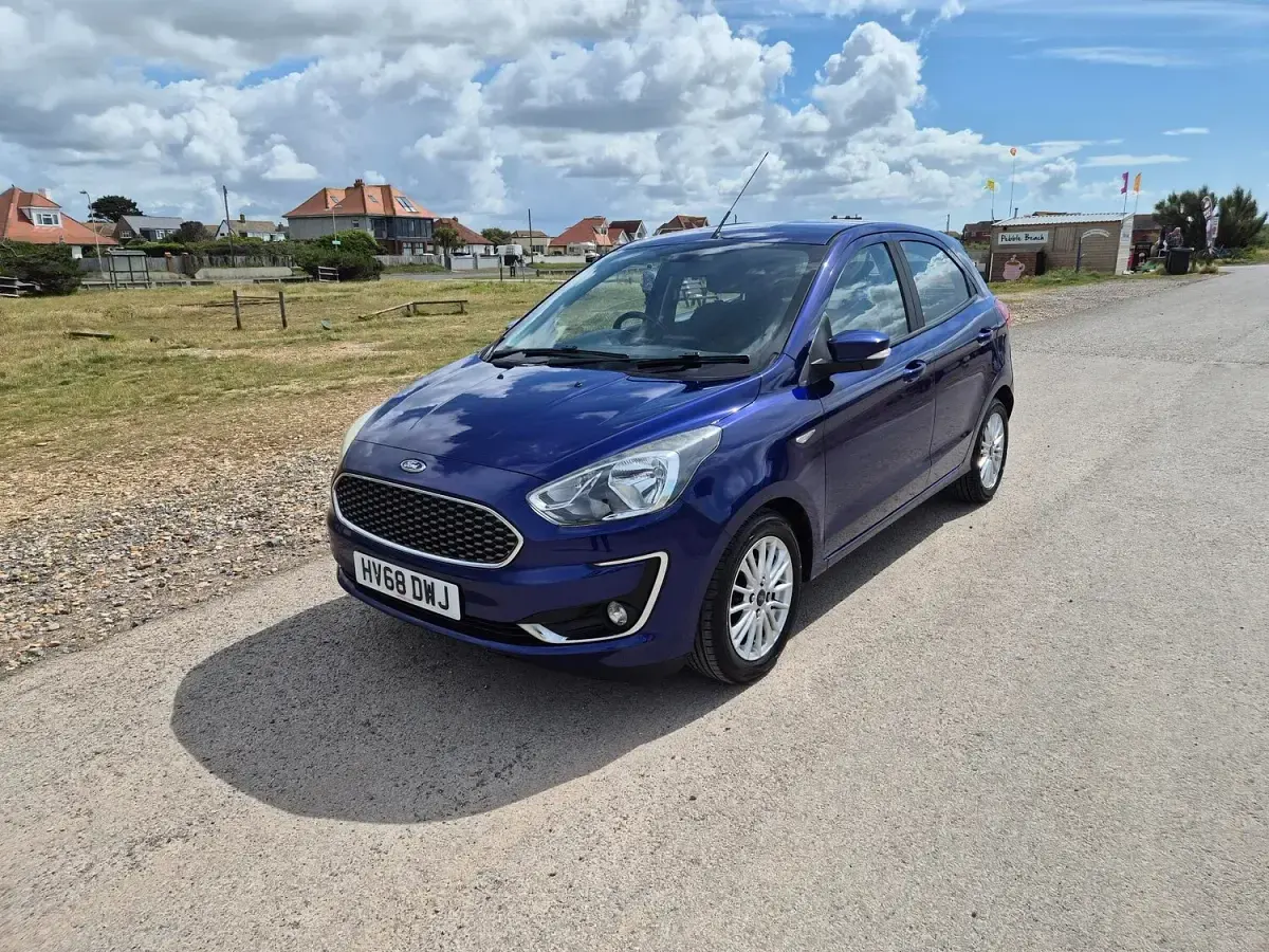 Used Ford Ka Plus Zetec 2018 Blue Hatchback