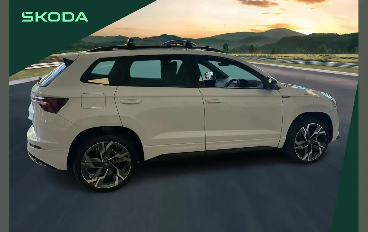 New Skoda Karoq SportLine 150 HP (110 kW) 2026 White SUV