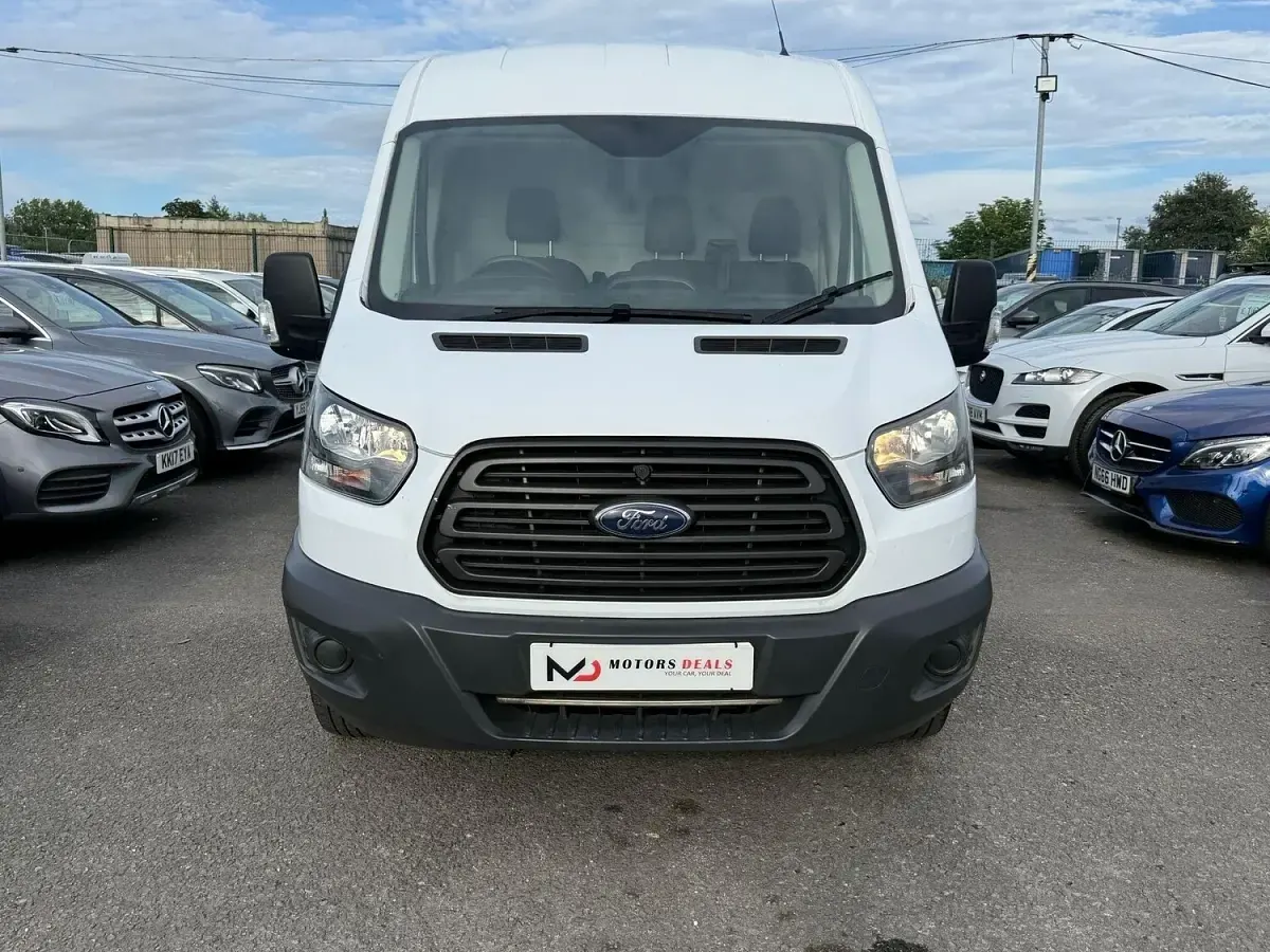 Used Ford Transit 130 HP (95 kW) 2017 White Van