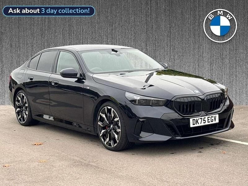 Black New 2025 BMW 530e M Sport Sedan | £56,729 (Good price) - Image 1/4