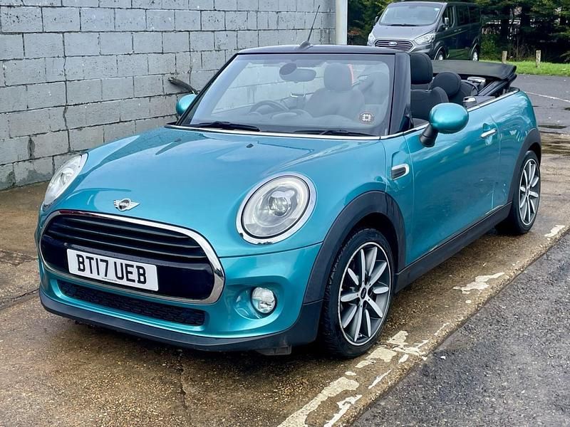 Used Mini Cooper Cabriolet 2017 Blue Cabriolet