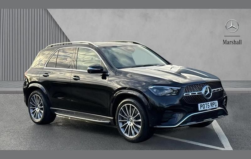 Obsidian black metallic Used 2025 Mercedes GLE450 AMG AMG Line Premium SUV | £68,980 (Fair price) - Image 1/4
