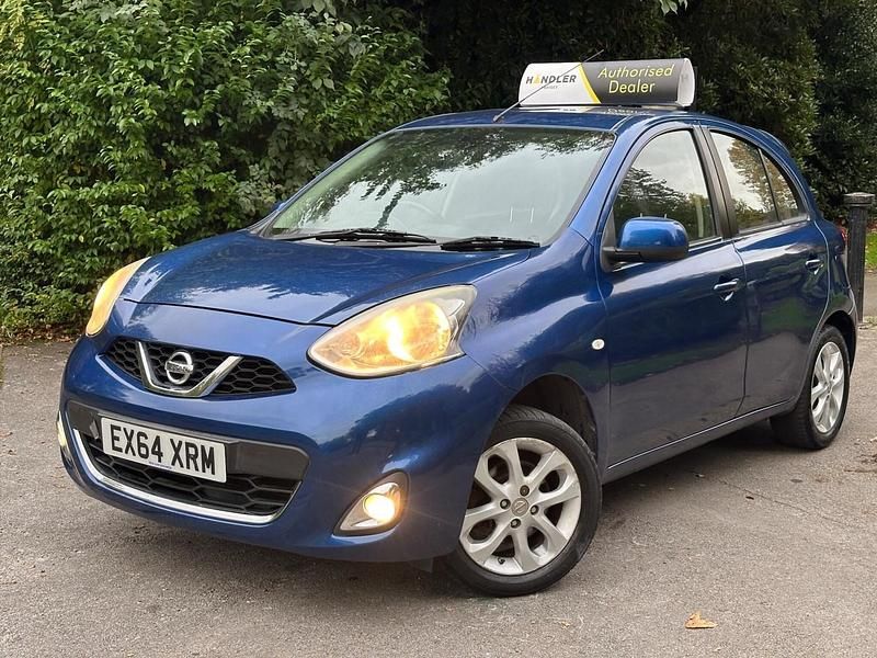 Used Nissan Micra Acenta 2014 Blue Hatchback