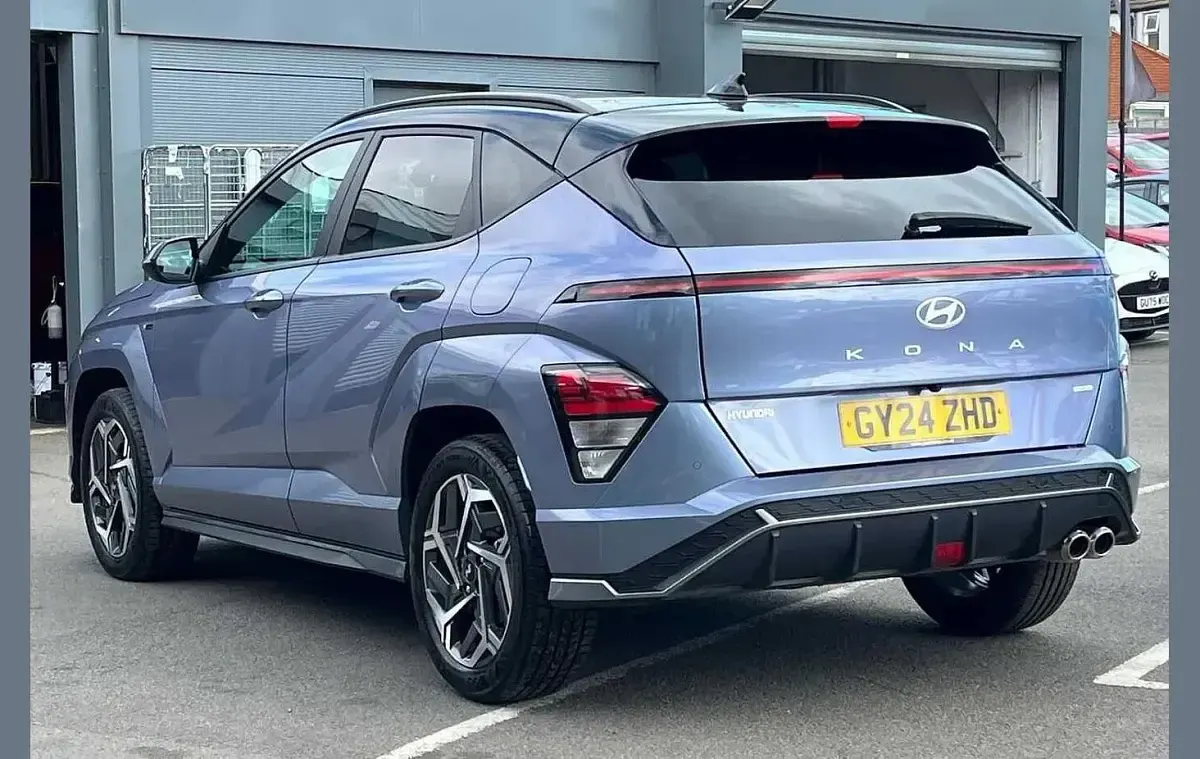 Used Hyundai Kona N Line 139 HP (102 kW) 2024 Blue SUV