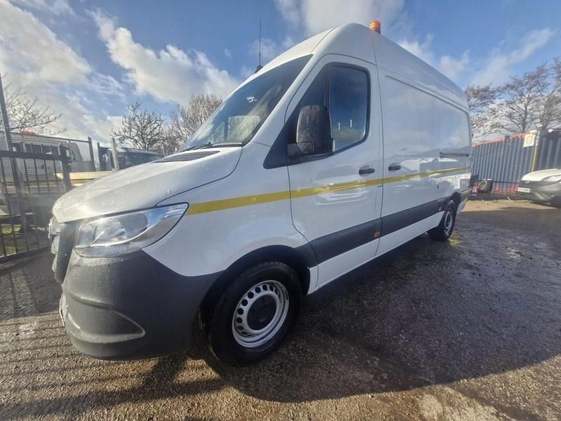 Begagnad Mercedes Sprinter Progressive 2022 Vit Van