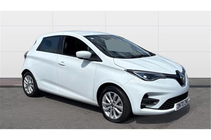 White Used 2020 Renault Zoe Iconic Hatchback | £7,702 (Good price) - Image 1/4
