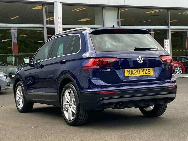 Used VW Tiguan Match 150 HP (110 kW) 2020 Blue SUV