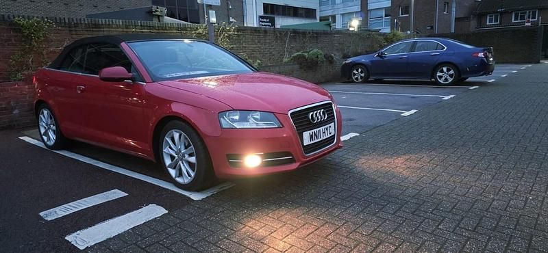 Used Audi A3 Cabriolet Sport 2011 Red Cabriolet
