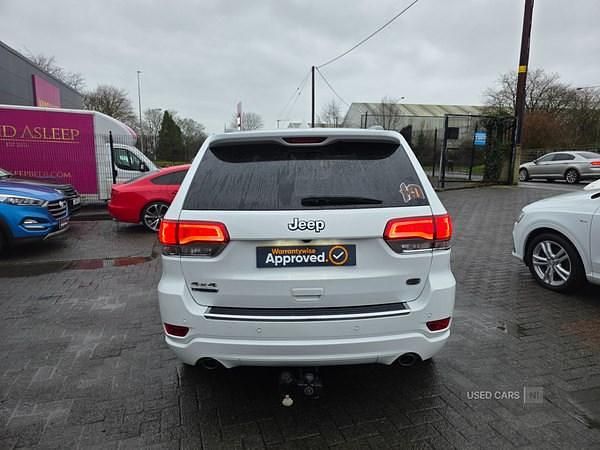 Used Jeep Grand Cherokee Overland 2017 White SUV