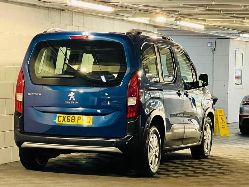 Used Peugeot Rifter Allure 2018 Blue MPV