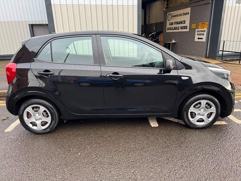 Used Kia Picanto 66 HP (48 kW) 2019 Black Hatchback