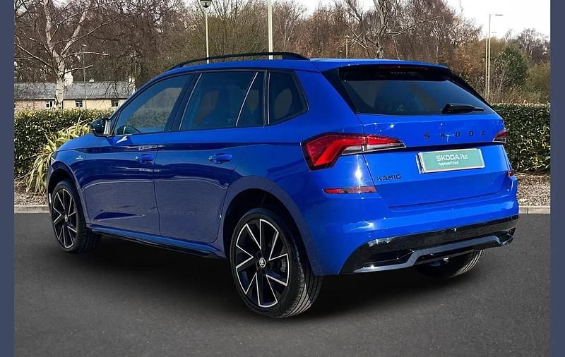Used Skoda Kamiq Monte Carlo 108 HP (79 kW) 2024 Blue SUV