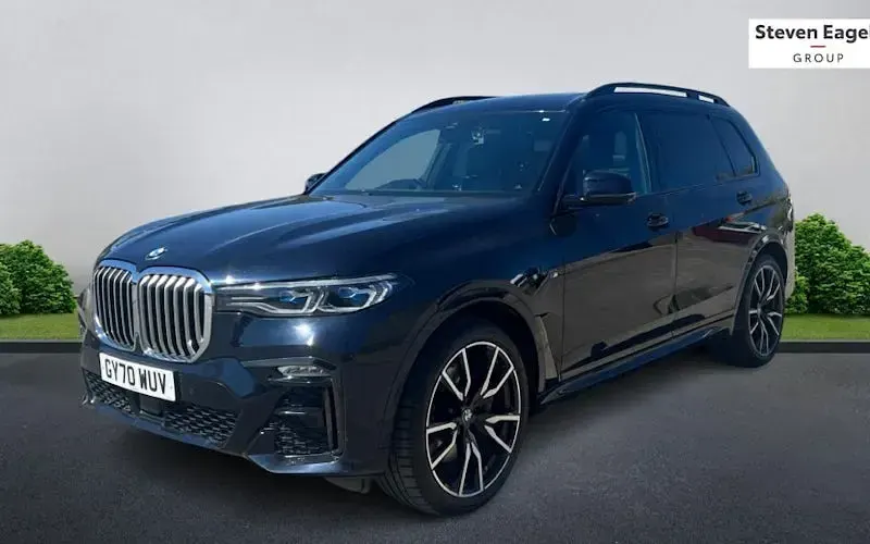 Used BMW X7 M Sport 340 HP (250 kW) 2021 Black SUV