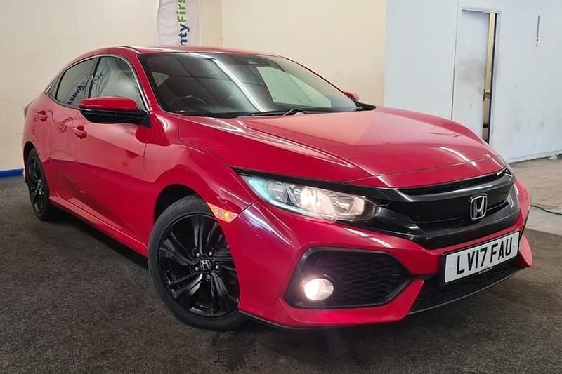 Red Used 2017 Honda Civic SR Hatchback | £7,495 (Fair price) - Image 1/1