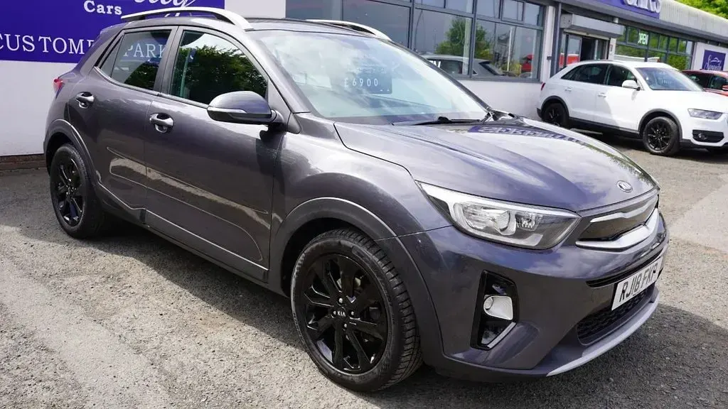 Used Kia Stonic 108 HP (79 kW) 2018 Grey SUV
